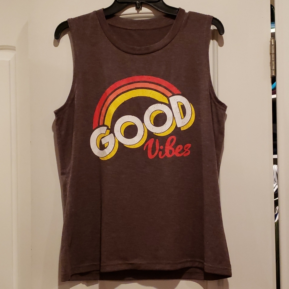 Good vibes tank top
